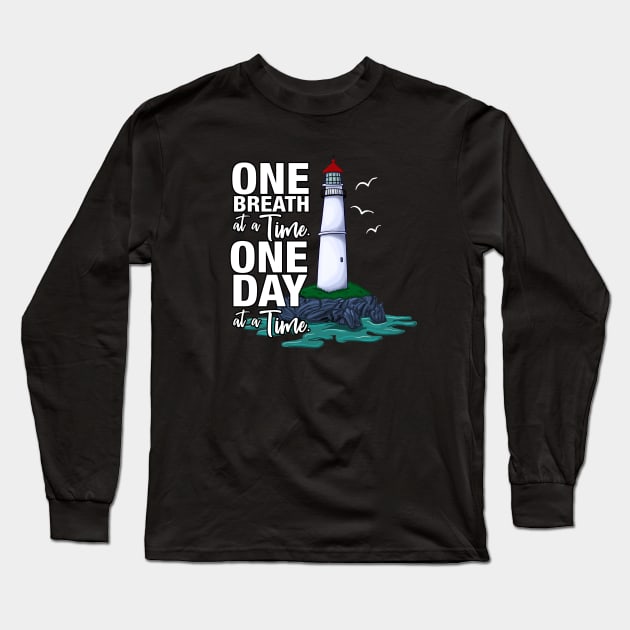 One Breath at a Time Long Sleeve T-Shirt by JKP2 Art